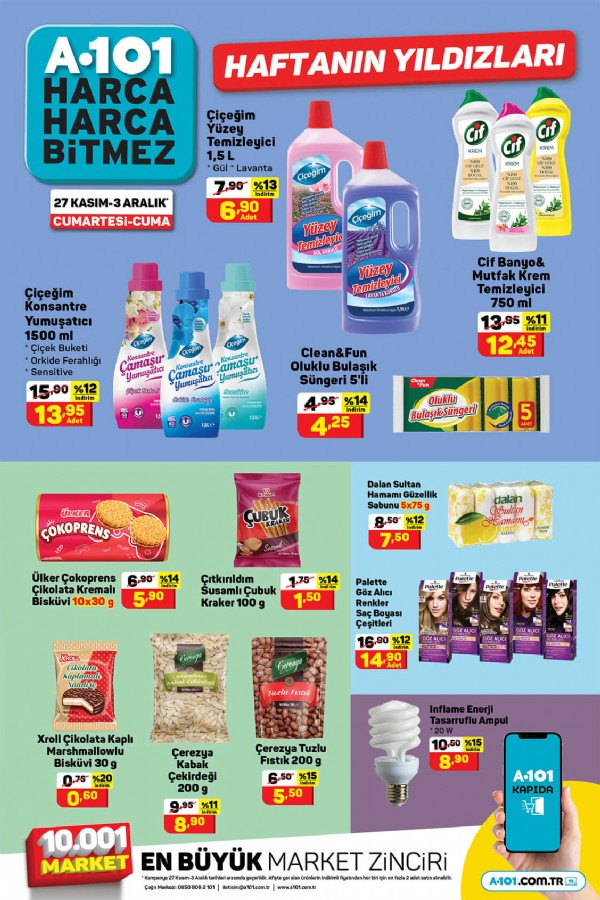 A101 İndirim Kataloğu Yayınlandı: Bu Hafta A101'de Neler Var?